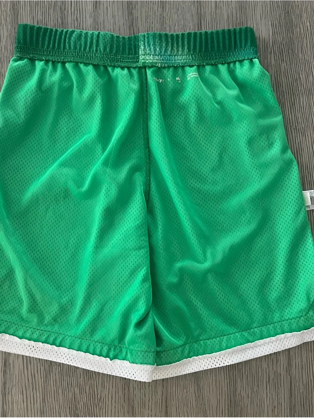 Old Navy boys Bright Green Mesh Athletic Shorts